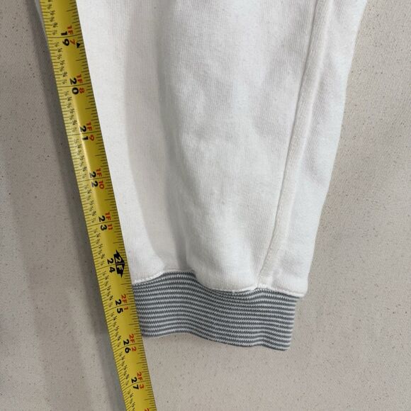 Vtg 80s Ton Sur Ton Sweat Pants Women Size Small/Medium Off-White *yellow stain - Picture 8 of 11